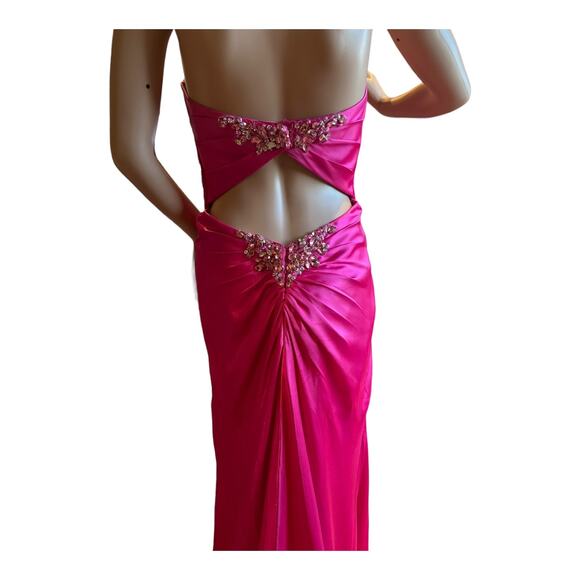 FLIRT PROM BY MAGGIE SOTERRO P4556 in Pink Royal size 4 - Picture 11 of 16